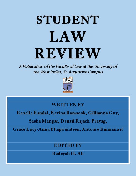 Student Law Review Issue 1