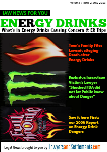 Law News for You ENERGY DRINKS & the E.R.