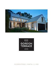 855 Gordon Terrace, Winnetka, Illinois Property Brochure