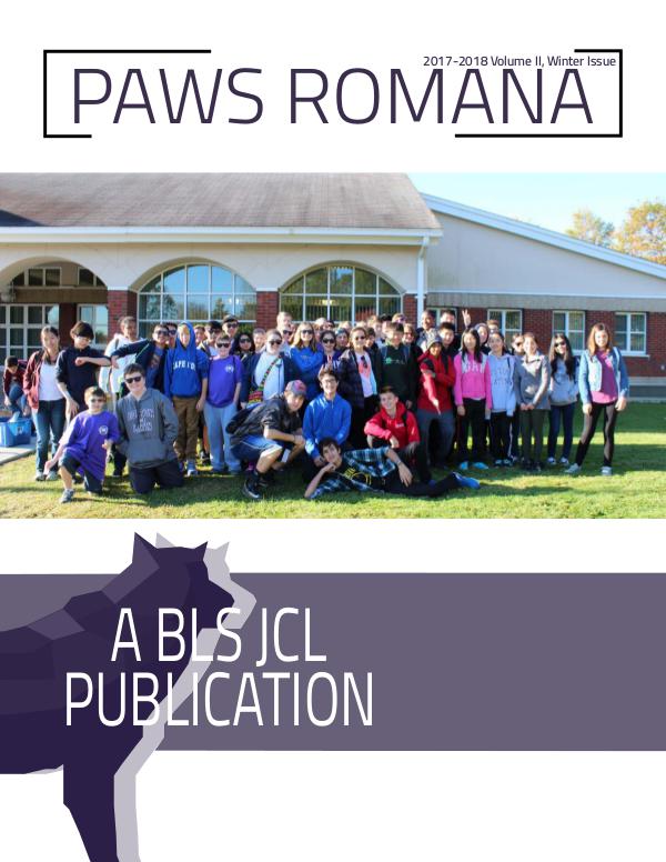 Paws Romana Volume IV Issue II