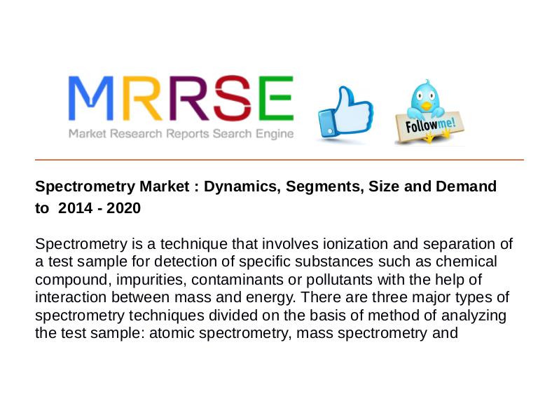 MRRSE Spectrometry Market