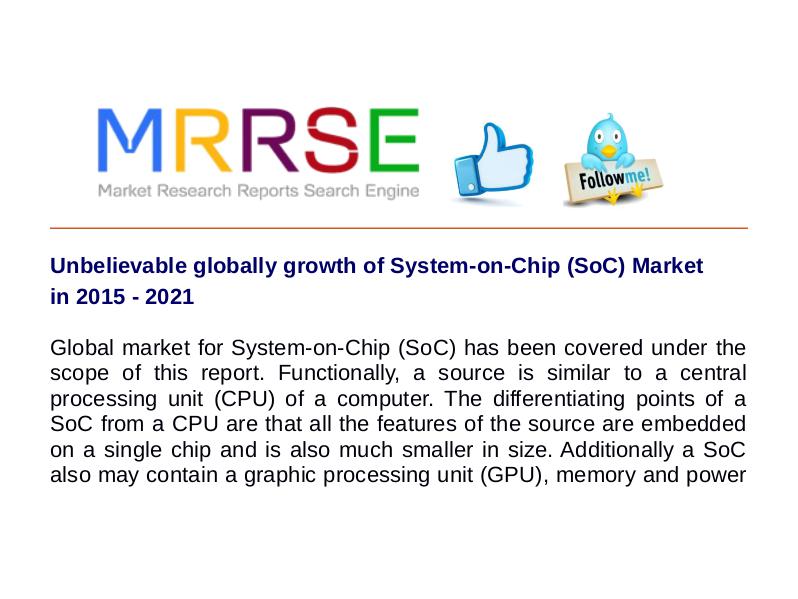 MRRSE System-on-Chip (SoC) Market