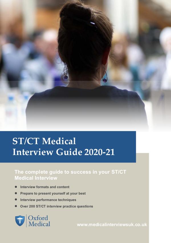 Preview ST & CT Interview Guide 2020-21 [PREVIEW] ST&CT Interview Guide 2020-21