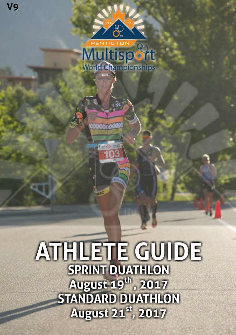 2017 Penticton World Championships- Athletes Guide Sprint & Standard Duathlon