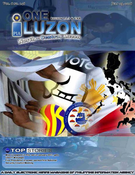 One Luzon e-news magazine 29 July 2016 vol.6 no. 145 One Luzon e-news magazine 29 July 2016