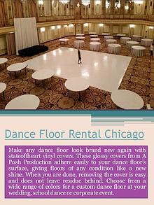 Portable Dance Floor Rental