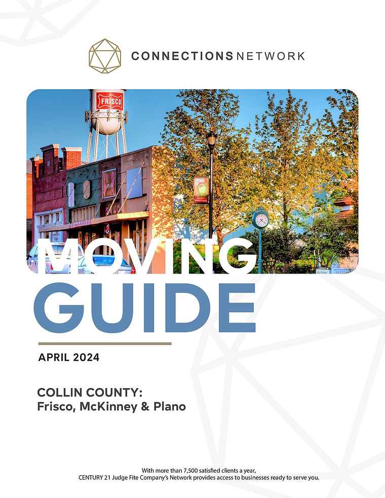 Collin County:  Frisco, McKinney & Plano Connections Network Moving Guides 2020