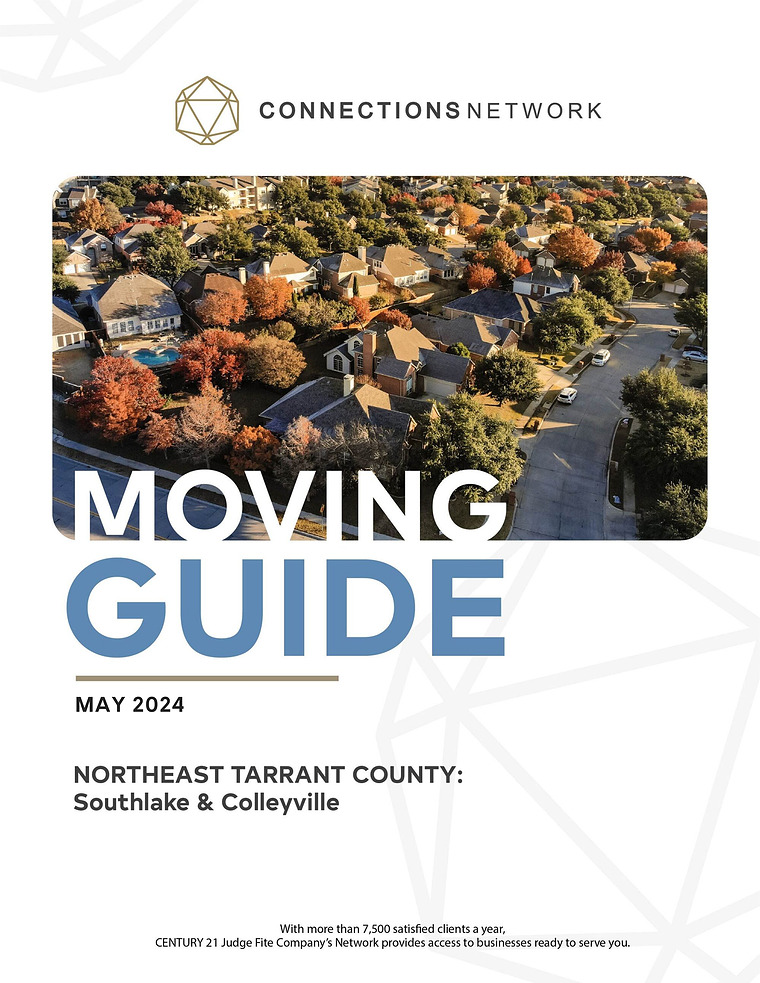 Northeast Tarrant County:  Southlake & Colleyville Connections Network Moving Guides 2020