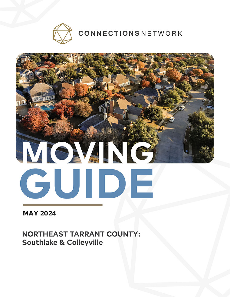Northeast Tarrant County:  Southlake & Colleyville Connections Network Moving Guides 2020