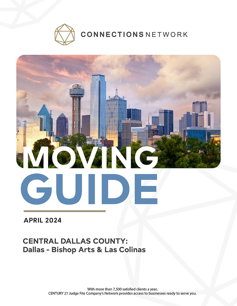 Central Dallas County: Dallas Urban & Las Colinas Connections Network Moving Guides 2020