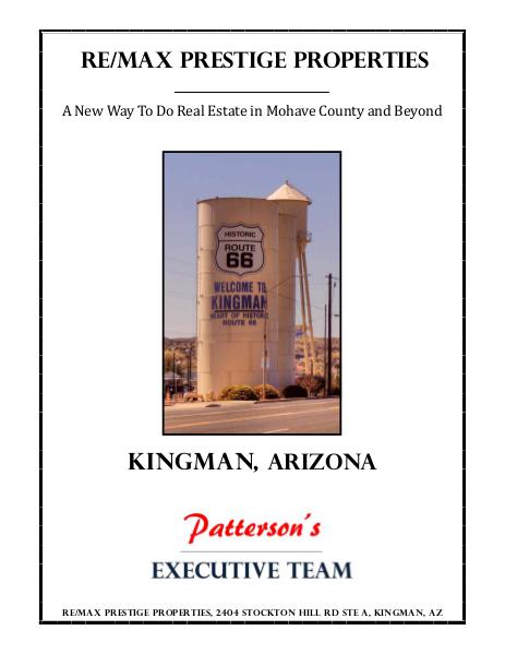 Mohave County Commercial Real Estate Kingman, Arizona April 2014