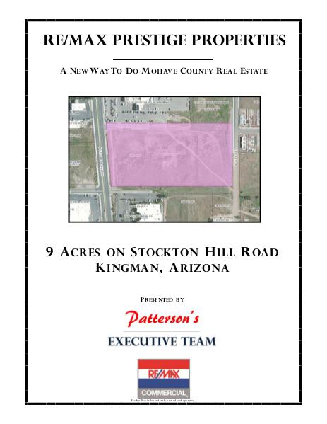 Mohave County Commercial Real Estate Stockton Hill Road 3720
