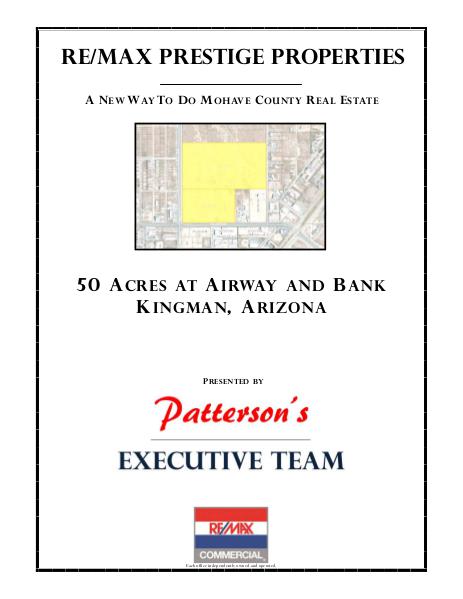 Mohave County Commercial Real Estate Airway and Bank