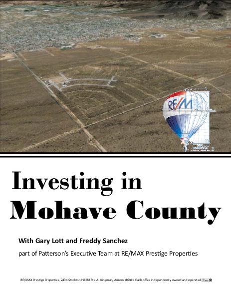 Investing in Mohave County January 26, 2016