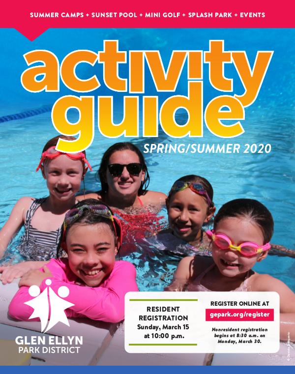Activity Guide Spring/Summer 2020