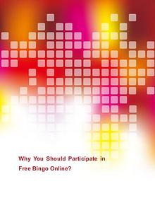 Why You Should Participate in Free Bingo Online?