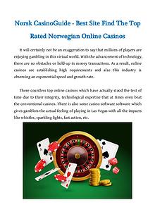 Norsk CasinoGuide - Best Site Find The Top Rated Norwegian Online Cas