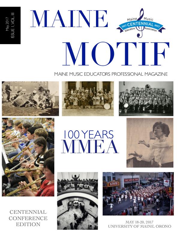 Maine Motif May 2017 Issue 3 Volume I