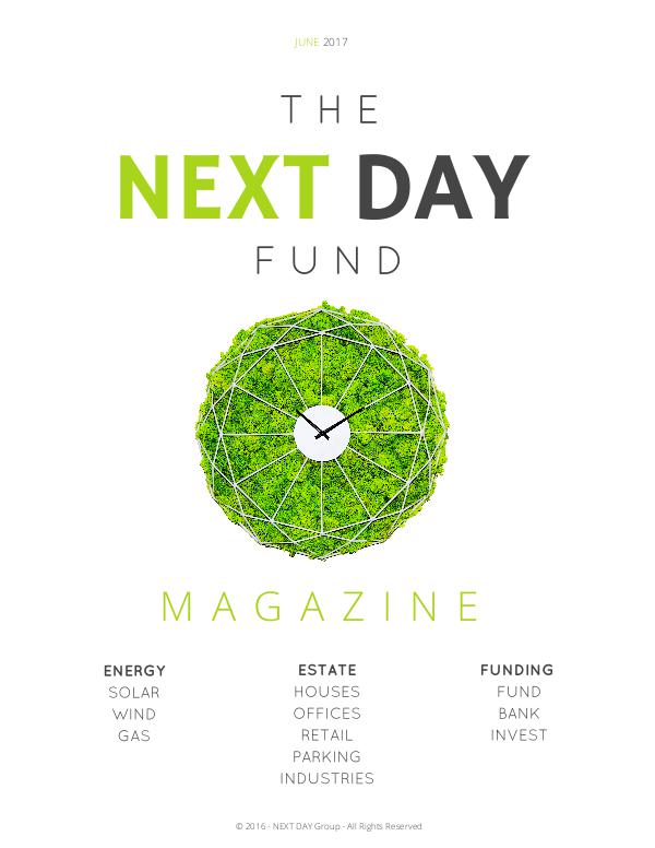 NEXT DAY FUND Magazine NEXT DAY FUND MAG - 2017-2