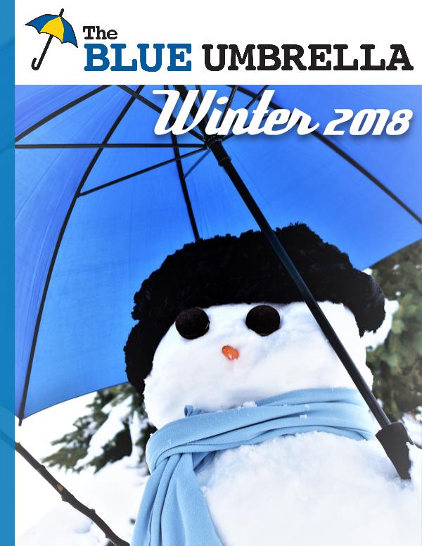 Blue Umbrella Winter 2018 Issue