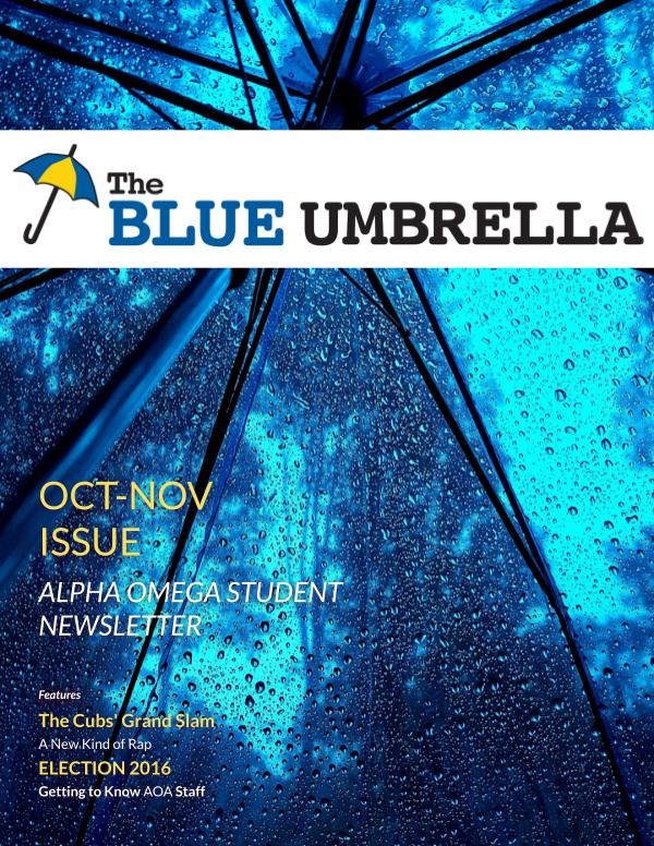 Blue Umbrella Official November 2016 issue