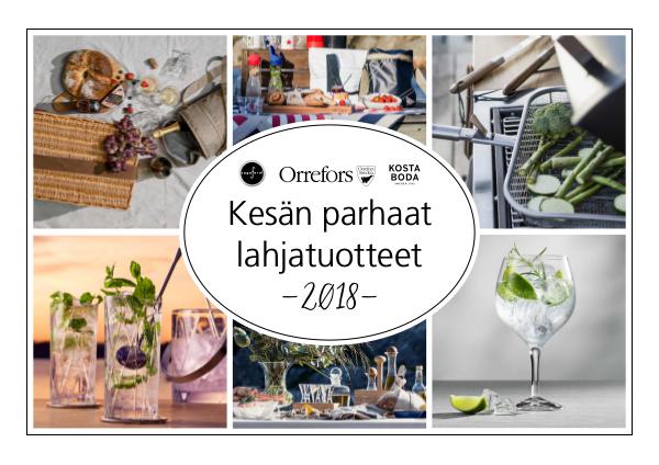 New Wave Finland Kesän parhaat lahjatuotteet 2018