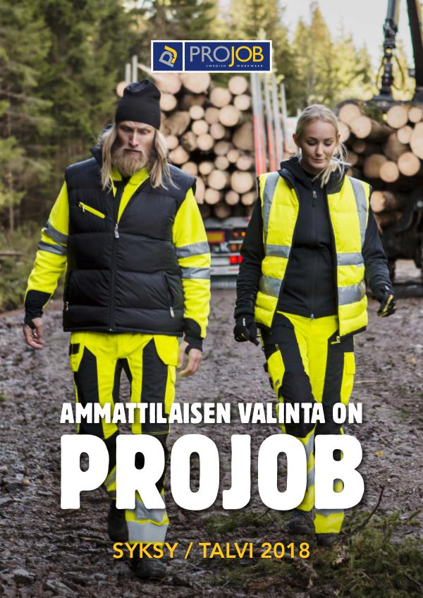 Projob Suomi Työvaatteet syksy / talvi 2018 TOP 30