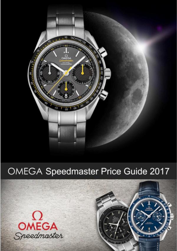 OMEGA Speedmaster Price Guide 2017 Price Guide 2017