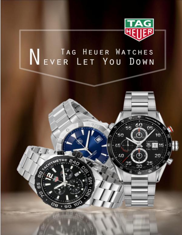 Tag Heuer Watches- Never Let You Down TAG Heuer Watches, TAG Heuer, Luxury Waches