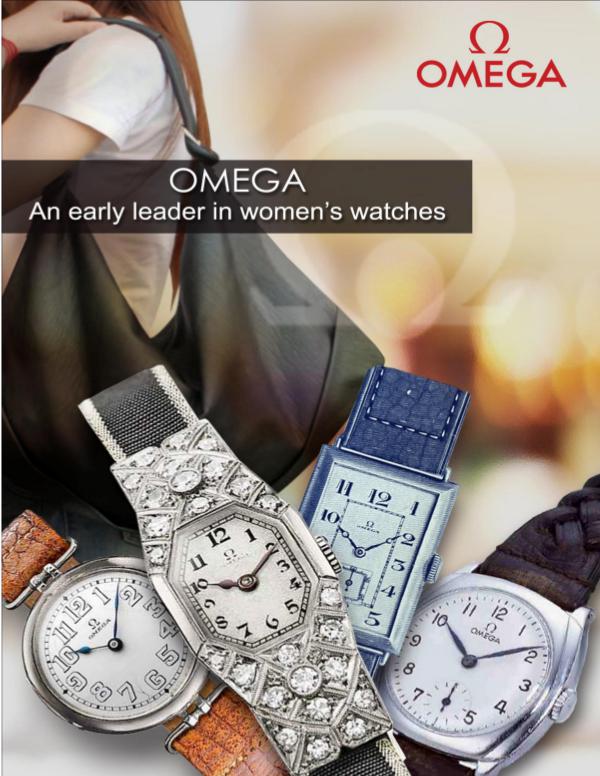 Omega An early leader in women's watches OMEGA- An Early Leader in Women’s Watches