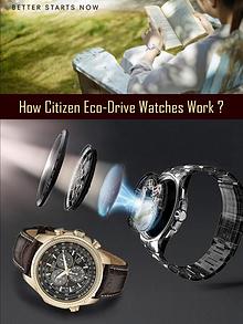 How Citizen Eco-Drive Watches Work?