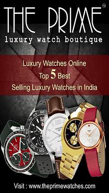 Luxury Watches Online - Top 5 Best Selling Luxury Watches in India