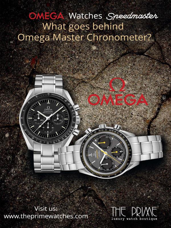 What goes behind Omega Master Chronometer? Omega Watches Speedmaster -What goes behind Omega