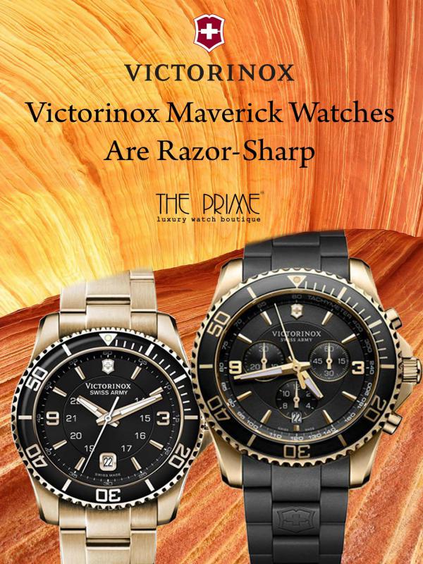 Victorinox Maverick Watches are Razor-Sharp Victorinox Maverick Watches are Razor-Sharp