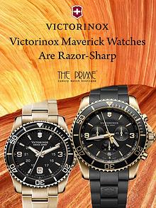 Victorinox Maverick Watches are Razor-Sharp