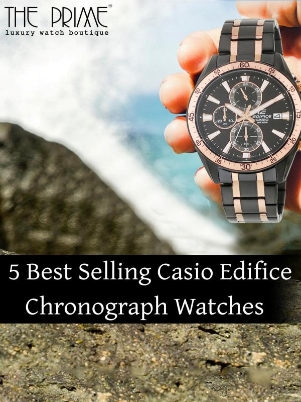 5 Best Selling Casio Edifice Chronograph Watches 5 Best Selling Casio Edifice Chronograph Watches