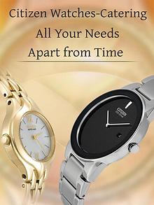 Citizen Watches-Catering All Your Needs Apart from Time
