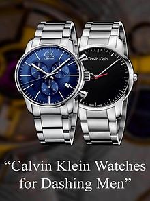 Calvin Klein Watches for Dashing Men