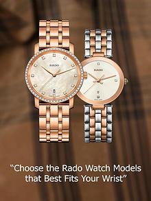 Choose the Rado Watch Models that Best Fits Your Wrist