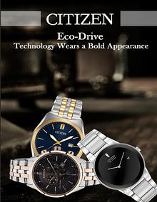 Citizen Eco-Drive – Technology Wears a Bold Appearance