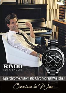Rado HyperChrome Automatic Chronograph Watches – Occasions to Wear