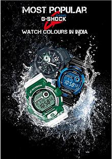 Most Popular Casio G – Shock Watch Colours in India