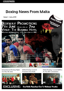Malta Boxing Council News Issue 1 - June. 2013