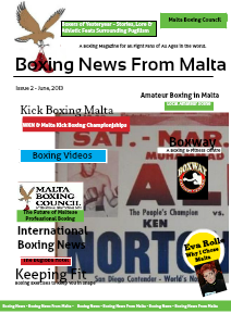 Malta Boxing Council News Issue 2 - June 2013
