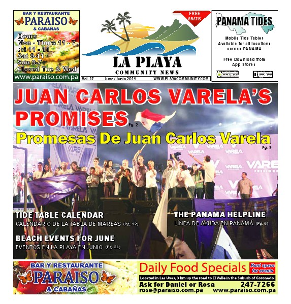 La Playa Panama - Volume 17, June 2014