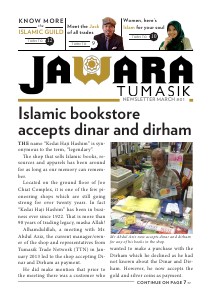 JAWARA Tumasik Newsletter Issue 01