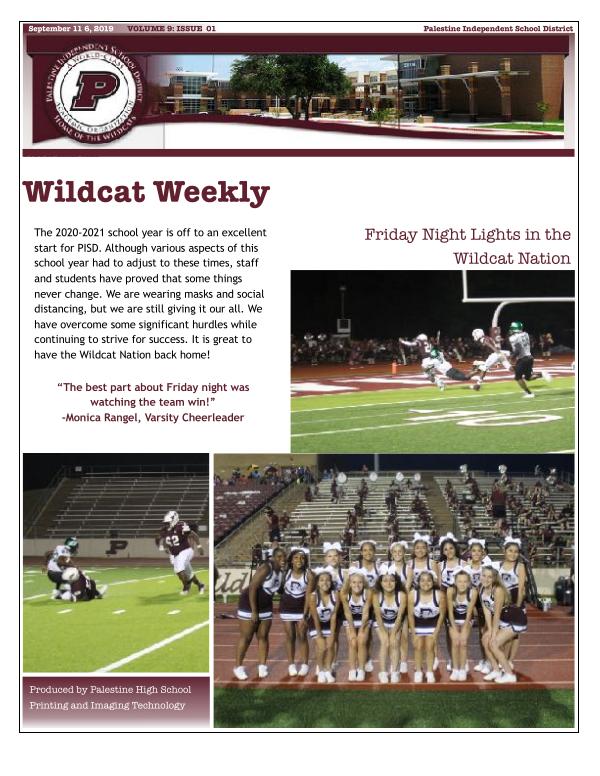 Wildcat Weekly Wildcat Weekly: Volume 09 Issues 01-26 (2020-2021)