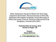 Water Desalination Equipment Market: growth in water desalination com