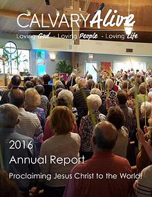 Calvary Alive Newsletter