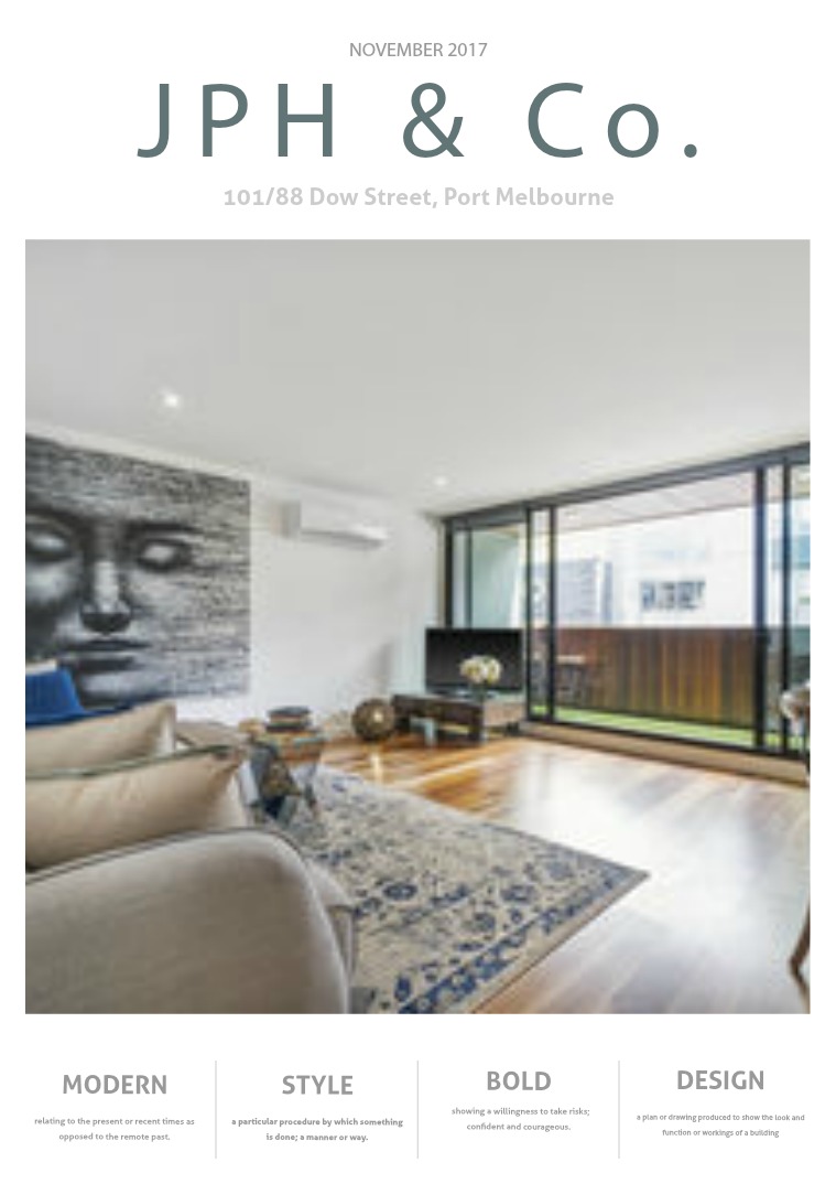 JPH & Co Real Estate 101/88 DOW STREET, PORT MELBOURNE